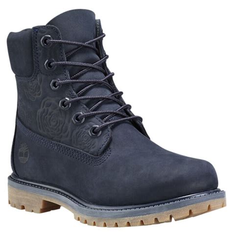 Timberland Timberland Premium Navy Blue Boot On Designer Wardrobe