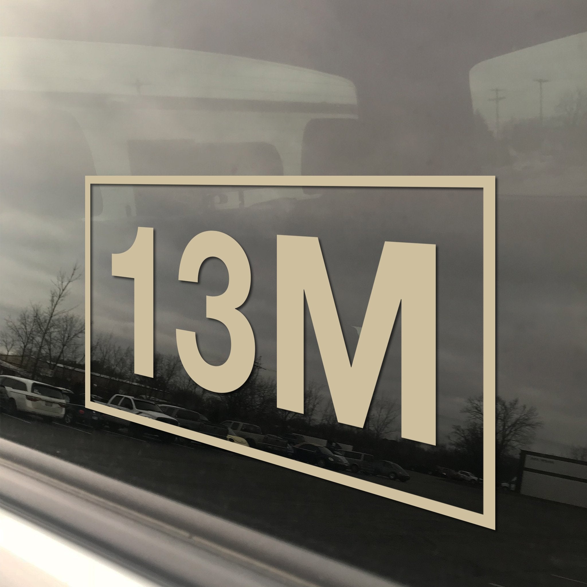 U S Army Mos 13M Multiple Launch Rocket System Crewmember Window Decal