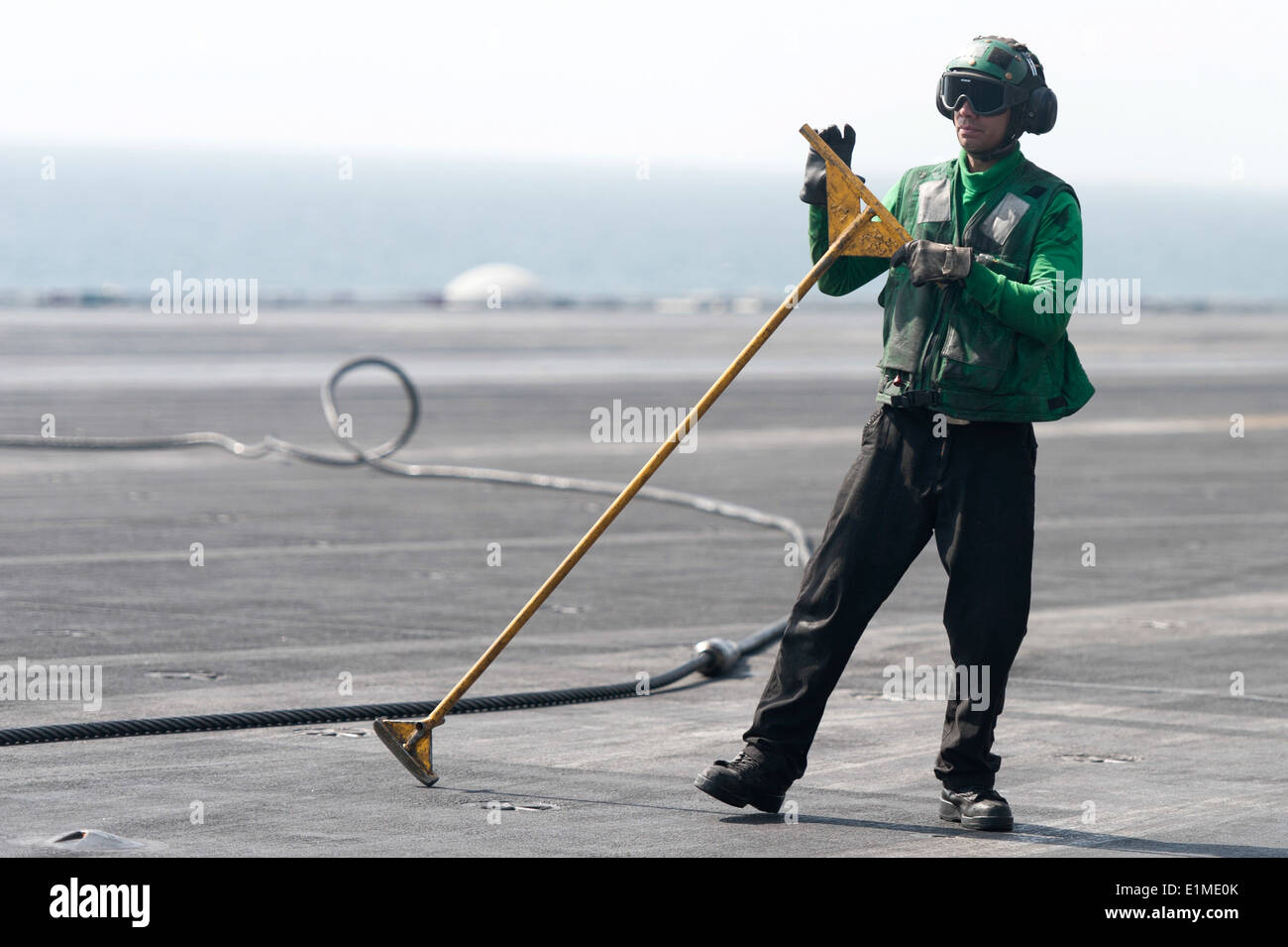 U S Navy Aviation Boatswain S Mate Equipment 3Rd Class Luis Rivera