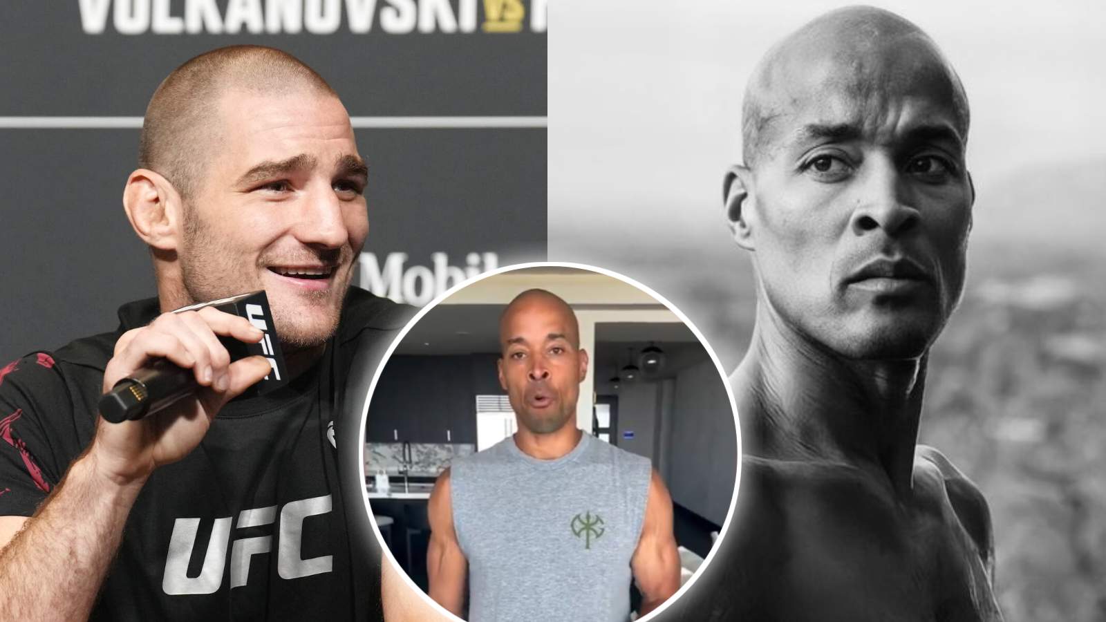 Ufc S Sean Strickland Navy Seal David Goggins Are Beefing After