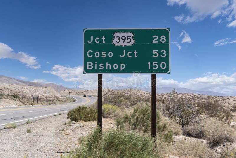 Us 6 Highway Route Sign In Bishop California Grand Army Of The