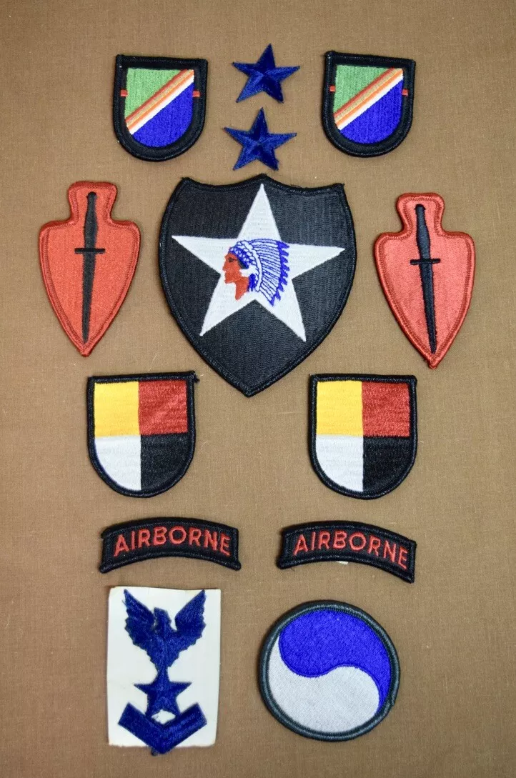 Us Army Airborne Patches Drawing Free Image Download