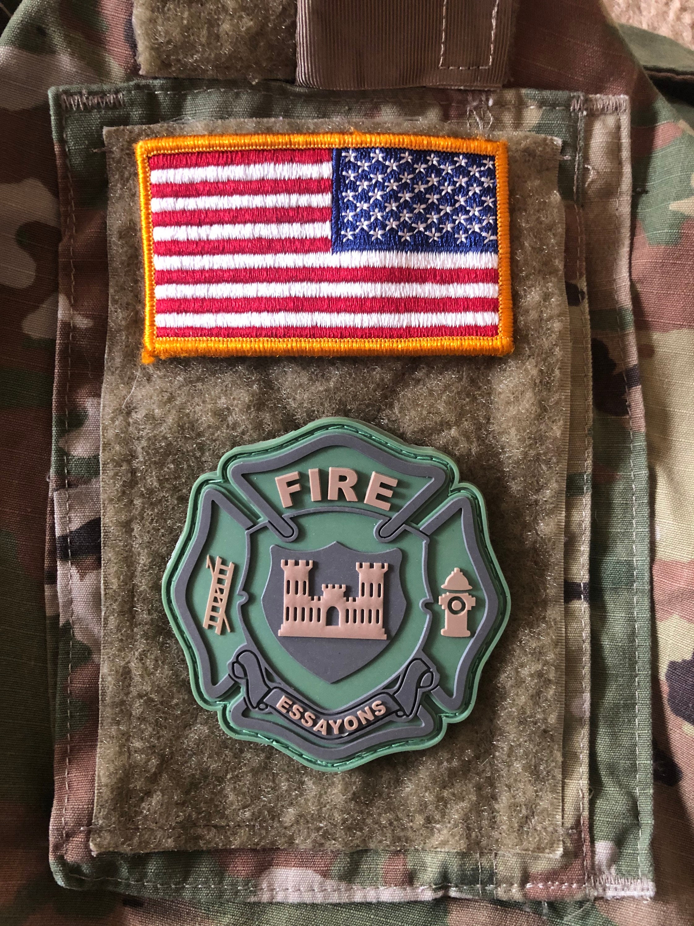 Us Army Firefighter Pvc Morale Patch 12M Wiener Tactical