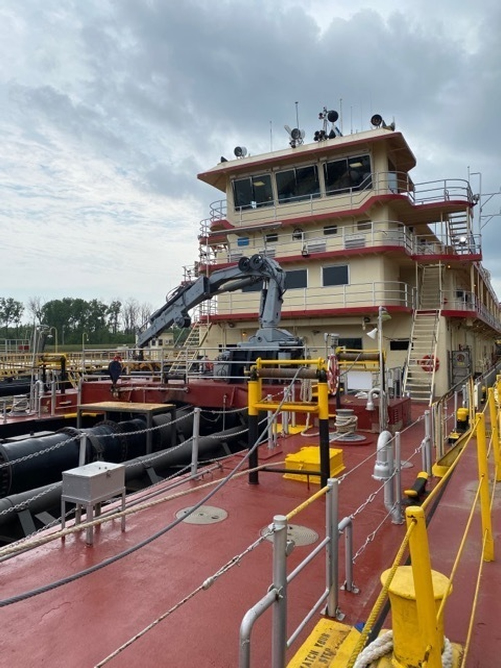 Usace Vicksburg District Dredge Jadwin Embarks For 2021 Season Of