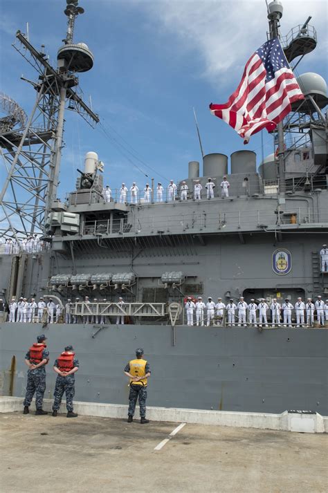 Uss Dwight D Eisenhower Departs Naval Station Norfolk Naval Station