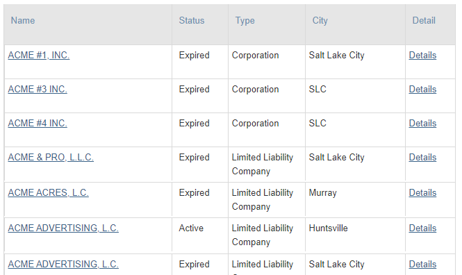 Utah Business Entity Search Your Guide To Corporate Compliance