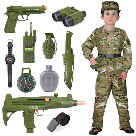 Vamei Army Suit For Kids Military Costume Army Costume For Boys Soldier