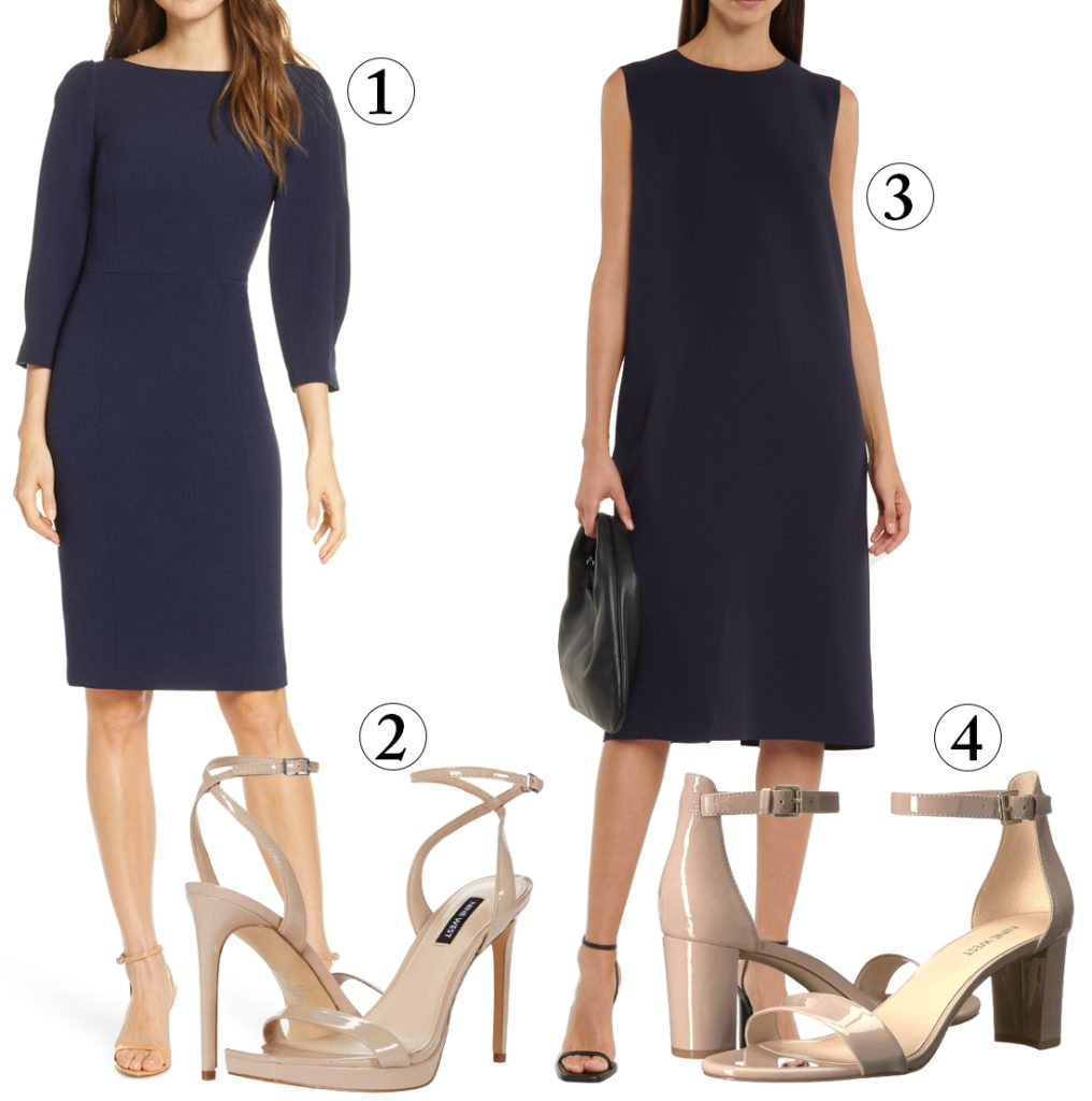 What Color Heels Should I Wear With A Navy Blue Dress Quora Atelier