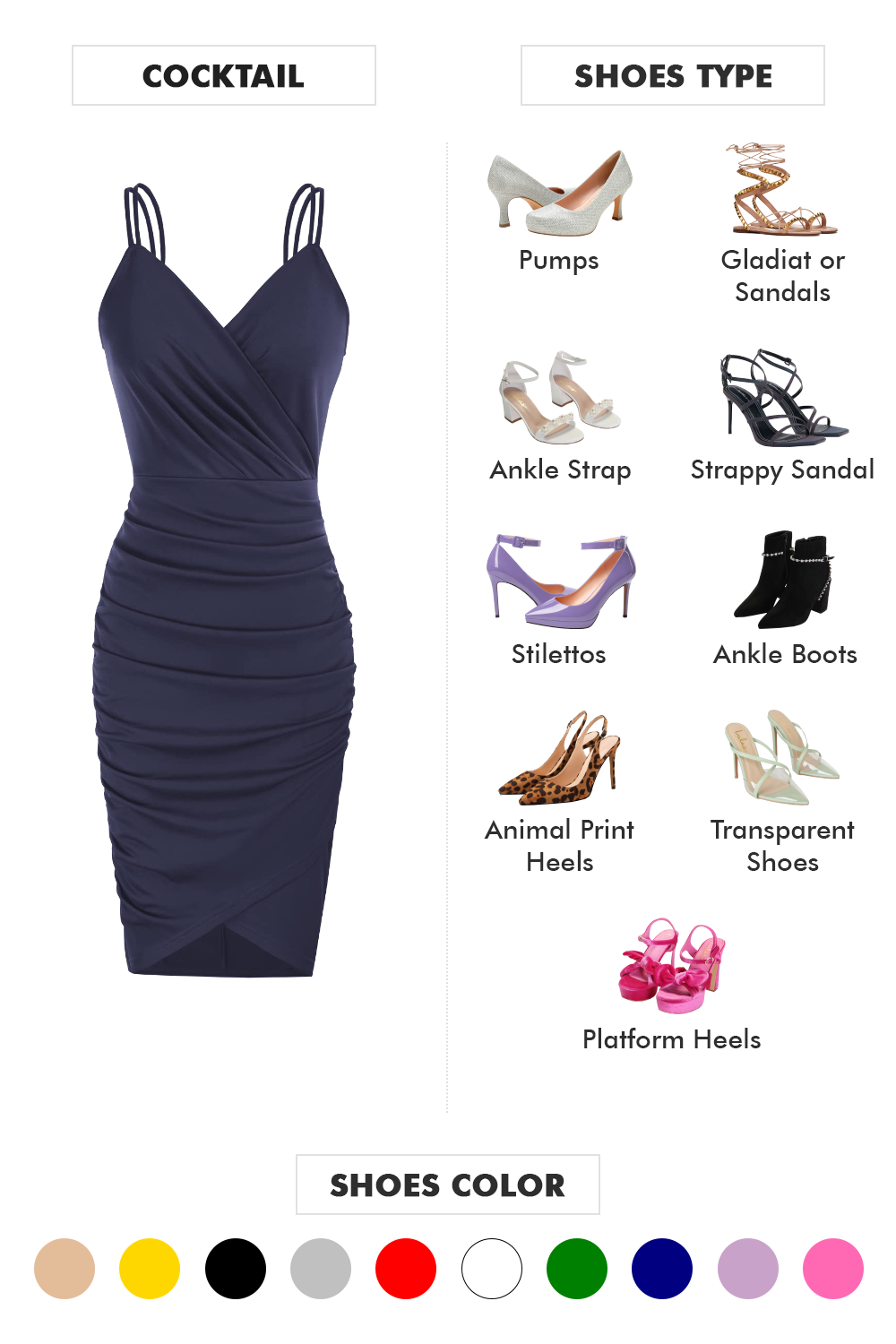 What Color Shoes To Wear With Navy Blue Dress Store Bellvalefarms Com