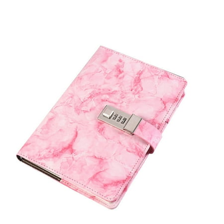 Y Mox Marble Diary Journal With Lock For Girls And Women Secret